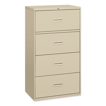 HON® 400 Series Lateral File, 2 Legal-letter-size File Drawers, Putty, 36" X 18" X 28" freeshipping - TVN Wholesale